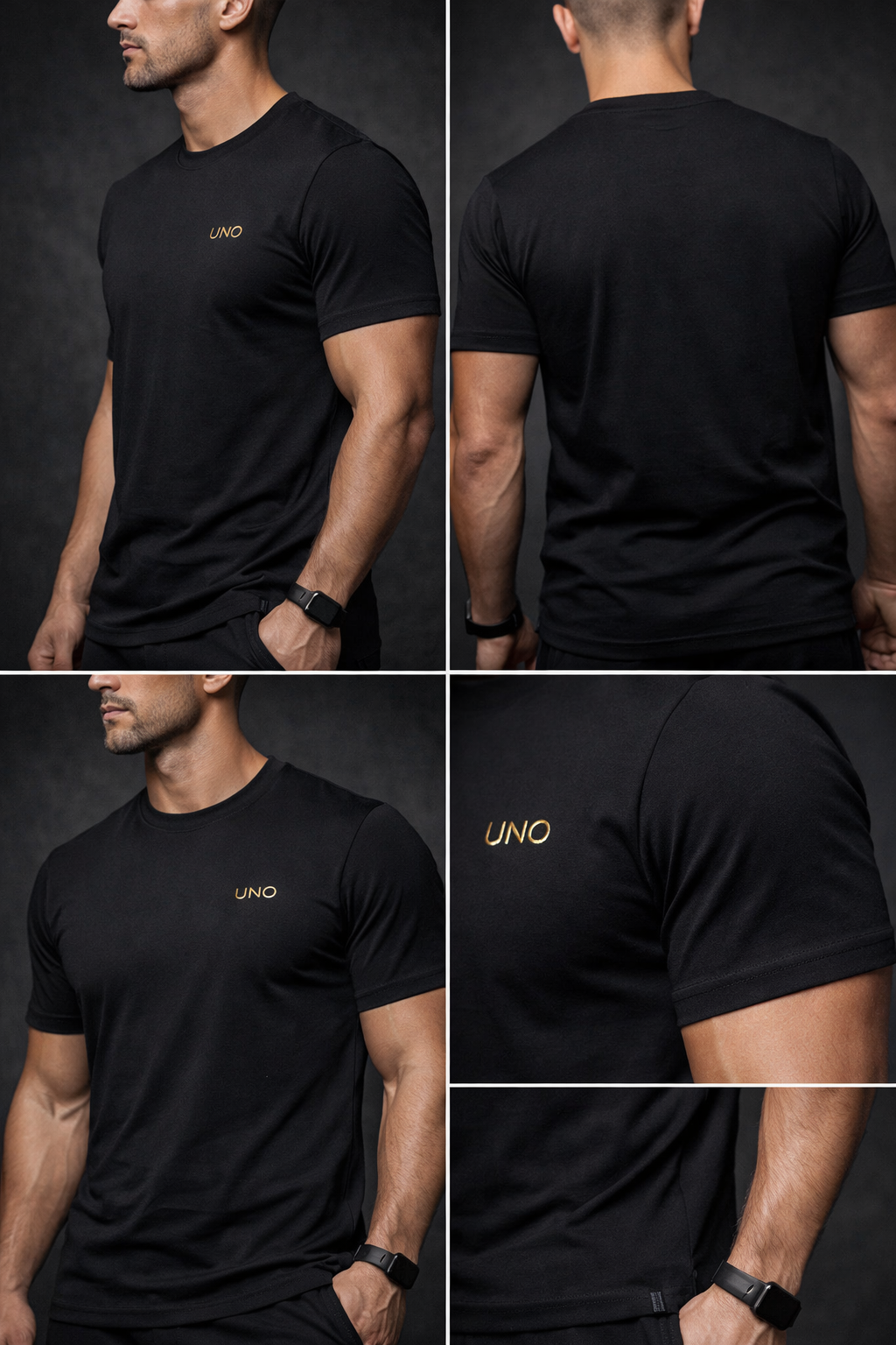 UNO Rotterdam T-shirt – Zwart
